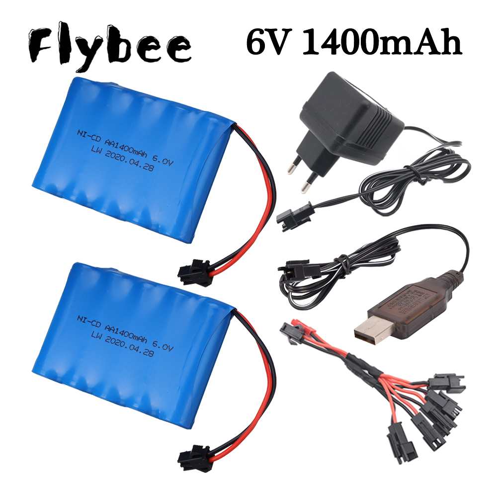 Rc Hobby Tank - 6v 1400mAh NiCD Battery For Rc