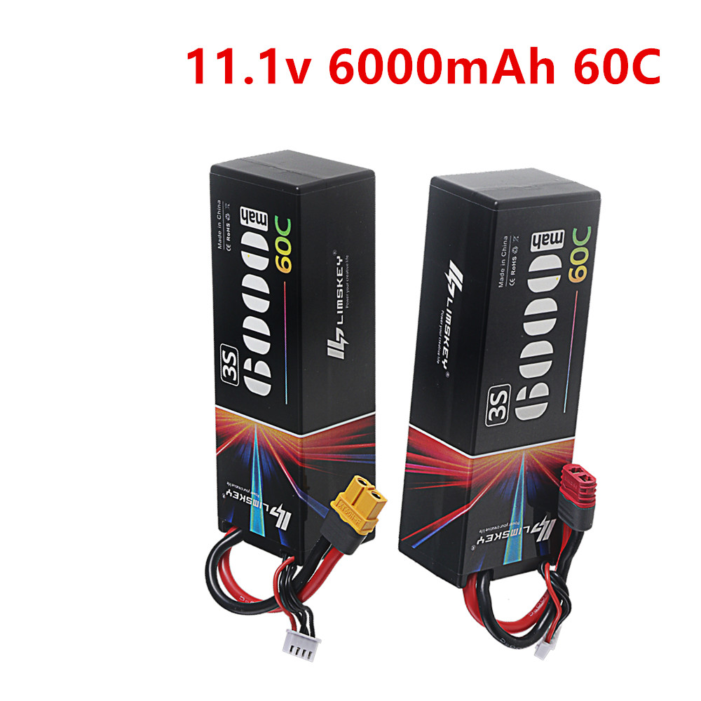 Rc Hobby Tank - 3S 60C 11.1V 6000mah Hardcase Lipo