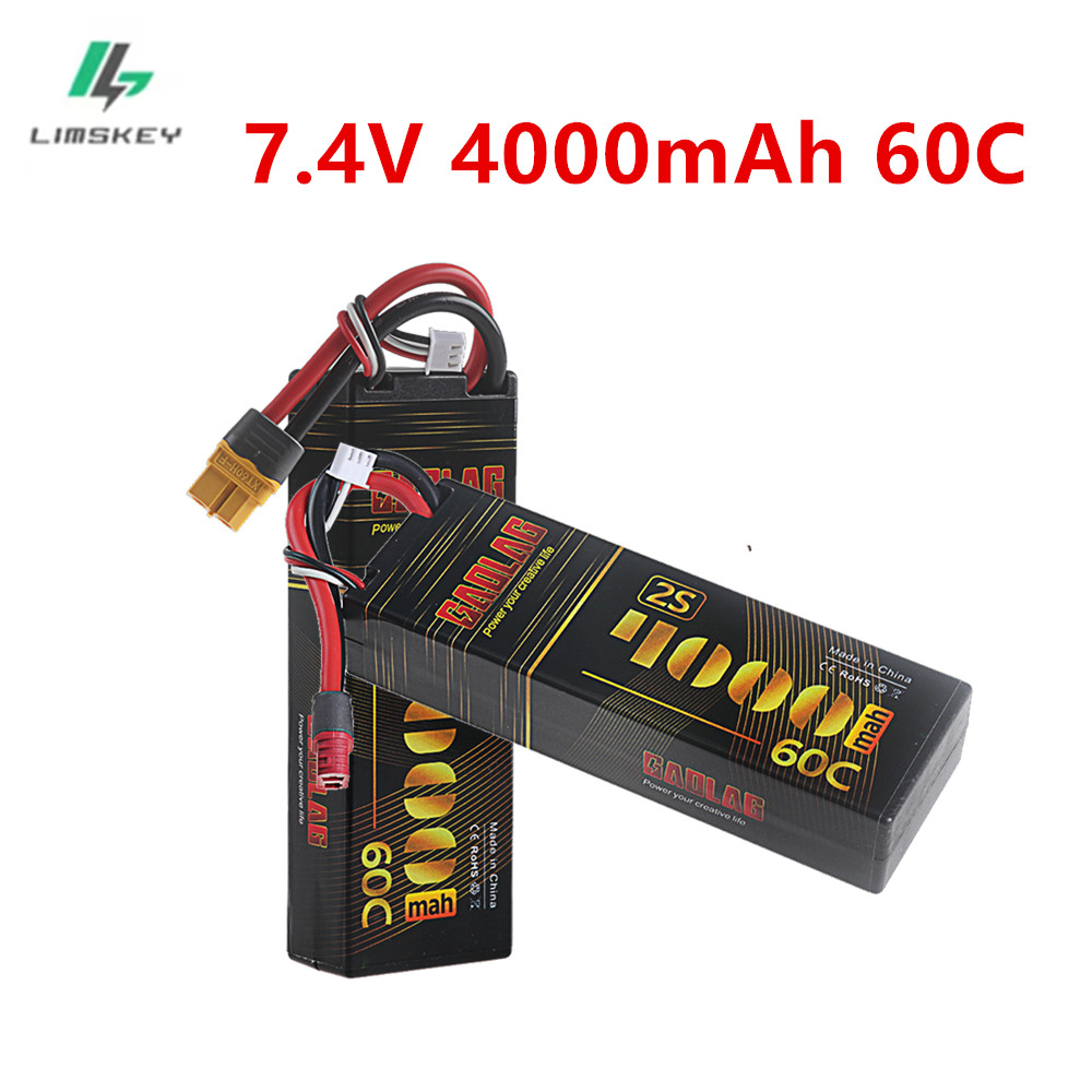 Rc Hobby Tank - 2S 7.4V Lipo Battery for 4000mAh