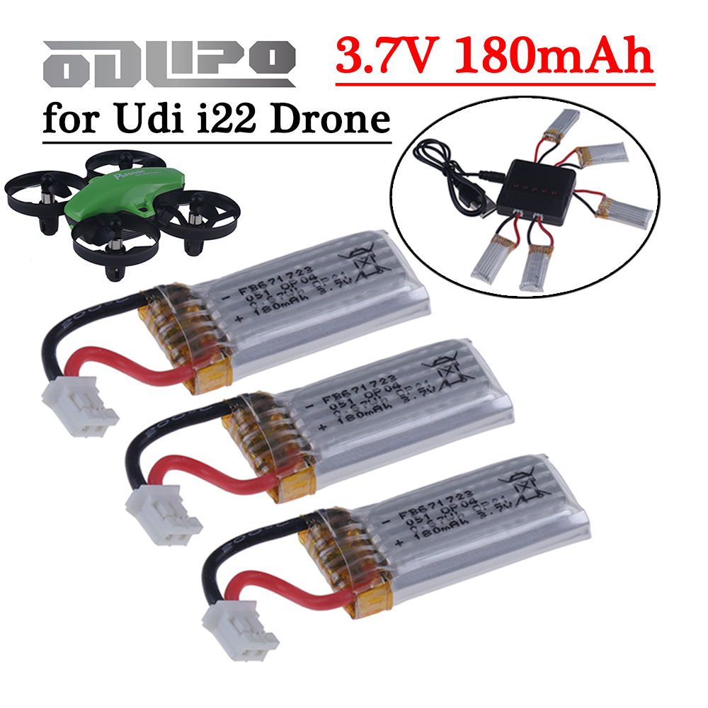 Top Rc Hobby Mini Xcub - 3.7V For Udi i22 Drones Battery