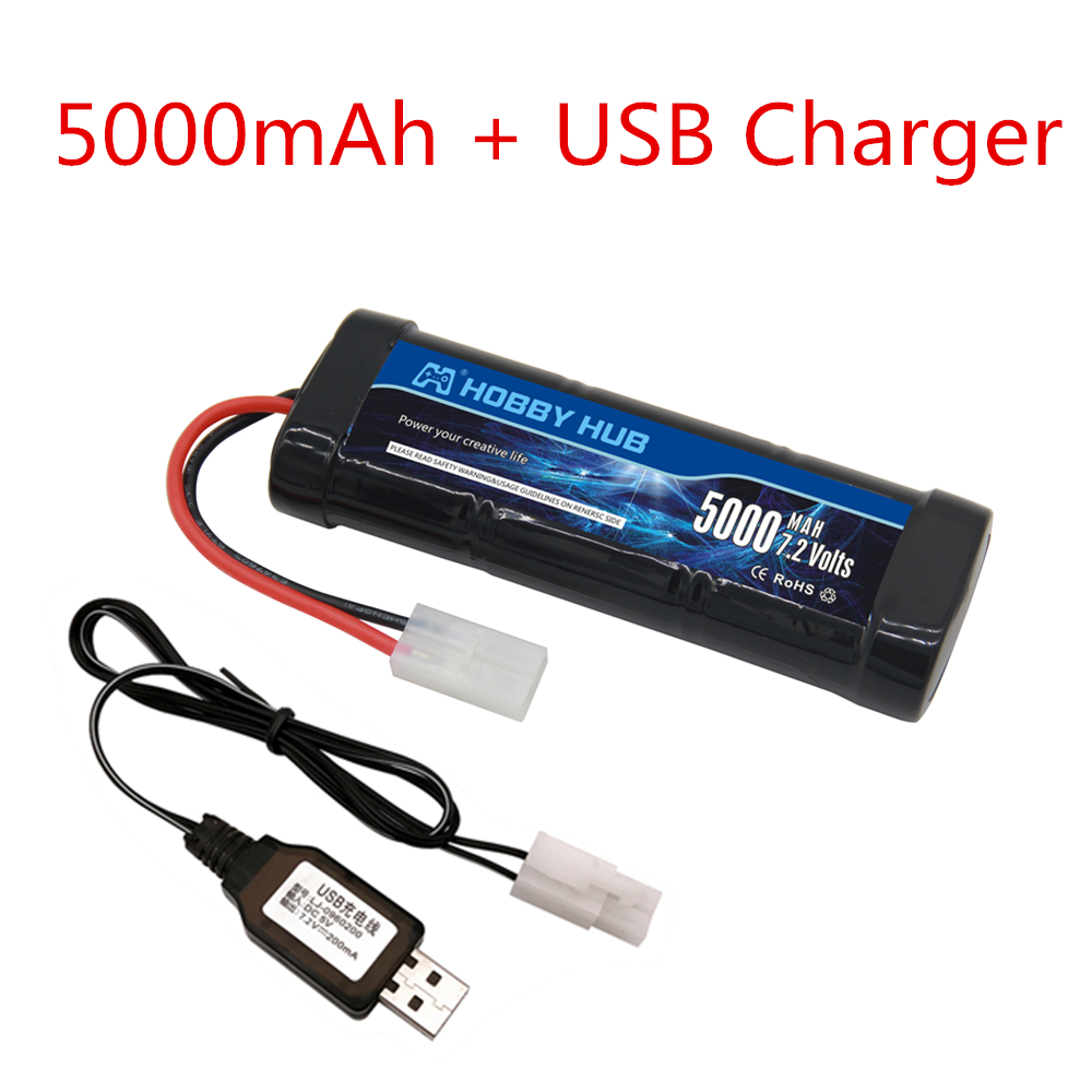 7.2V 5000mAh Ni-MH Battery Pac - Rc Hobby & Maskinservice I Eskilstuna recension och pris