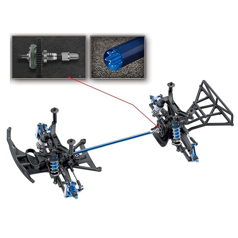 ABJL 3Pcs Metal Rear Center Dr - Rc Remo Hobby recension och pris