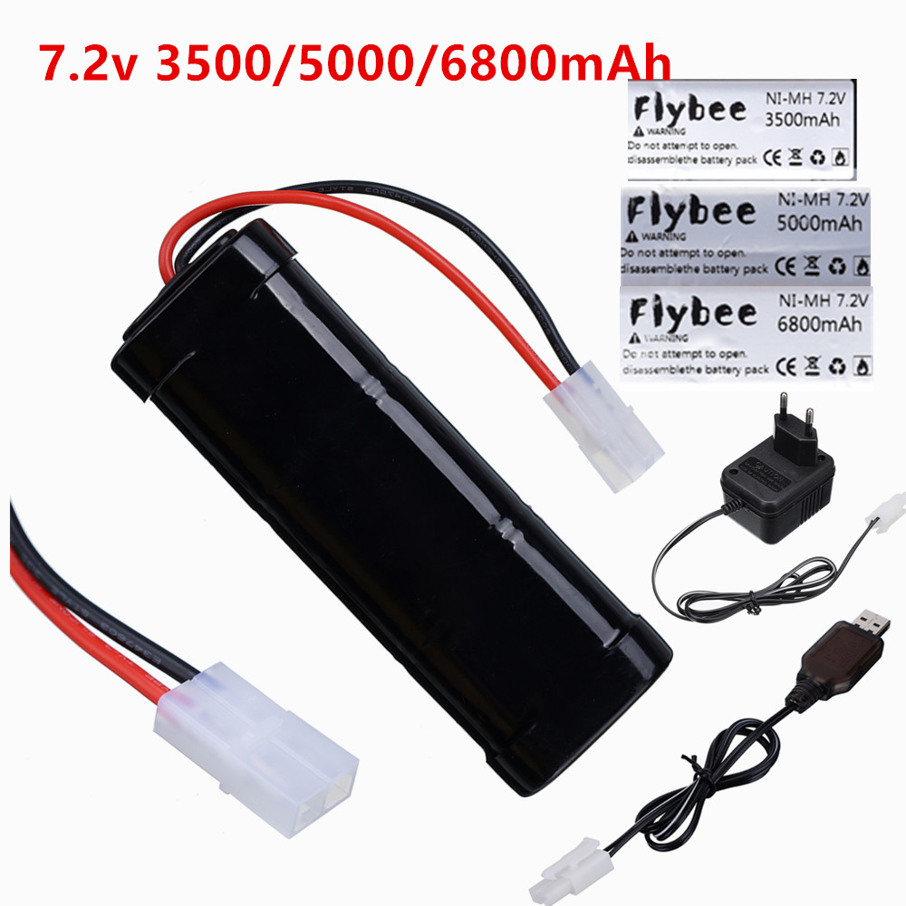 New 7.2V Battery 5000/6800mAh  - Rc Hobby Tank recension och pris