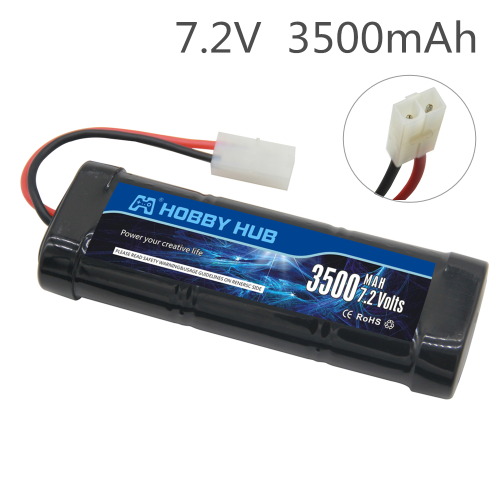 New 7.2V Battery 5000/6800mAh  - Rc Hobby Tank recension och pris