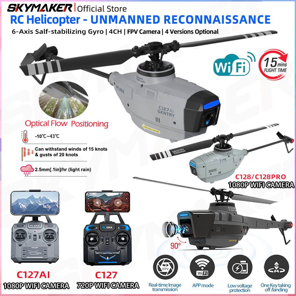 RC ERA C127AI C127 C128 2.4G 4 - Rc Hobby Helicopter recension och pris