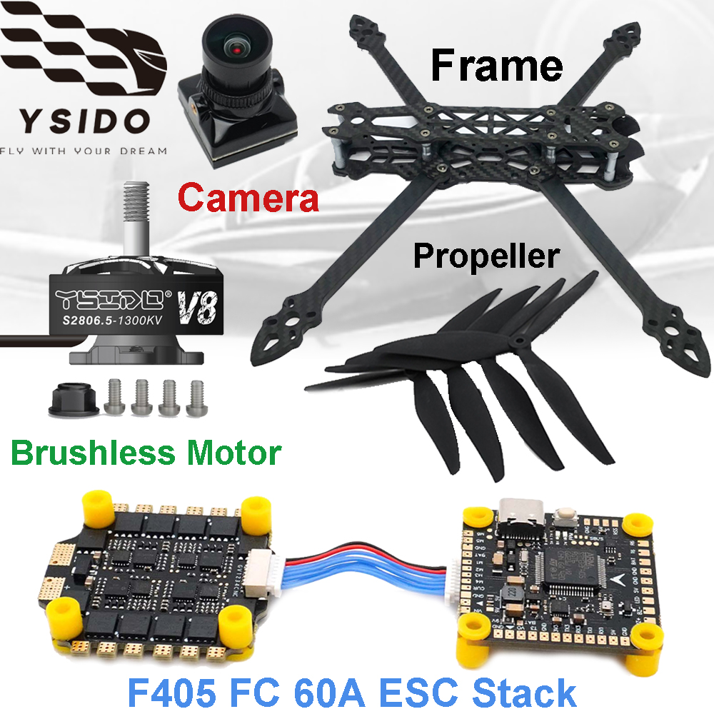 Mark4 7in 295mm Frame F405 FC  - Top Rc Hobby Mini Xcub recension och pris