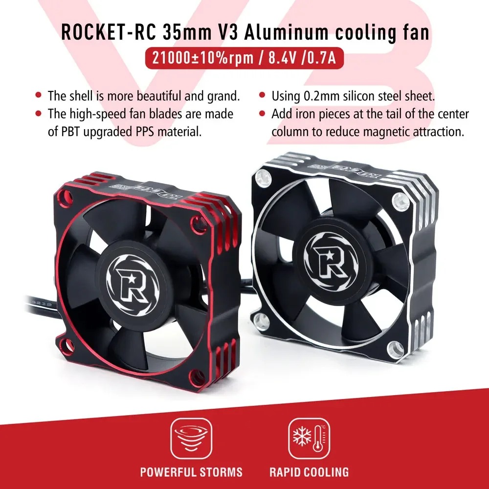 Rocket-RC 30mm 35mm 40mm V3 Me - Rc Hobby Motor recension och pris
