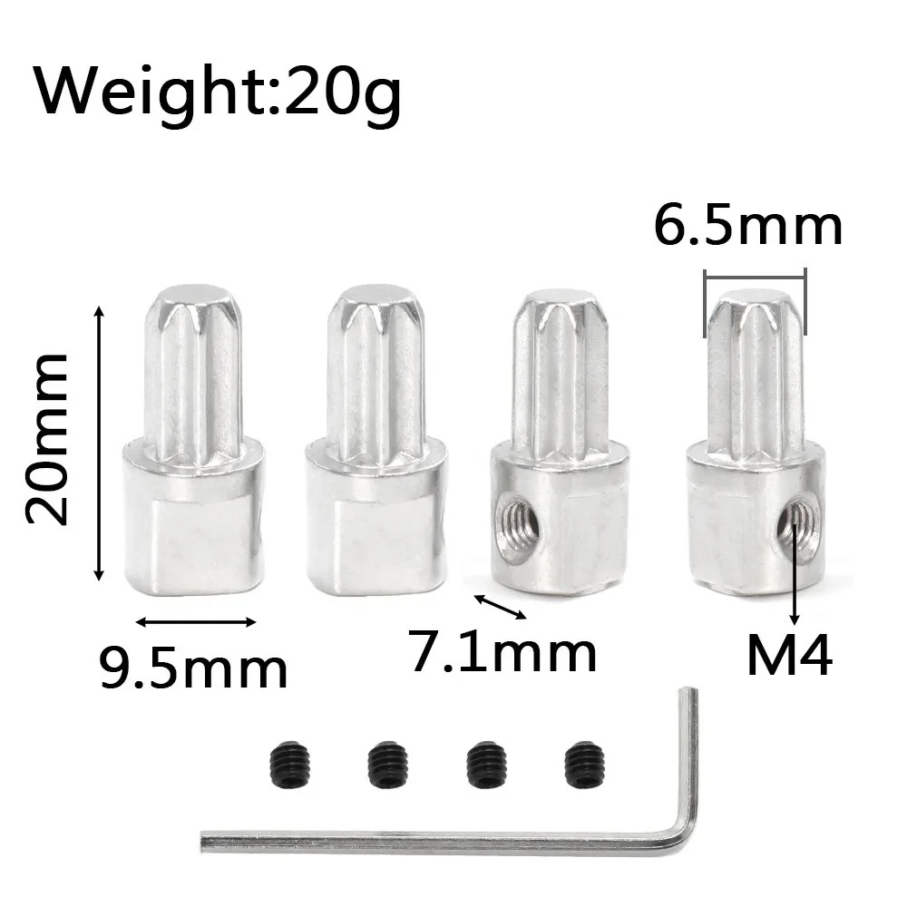 4pcs Metal Center Drive Hub 68 - Rc Hobby & Maskinservice I Eskilstuna recension och pris