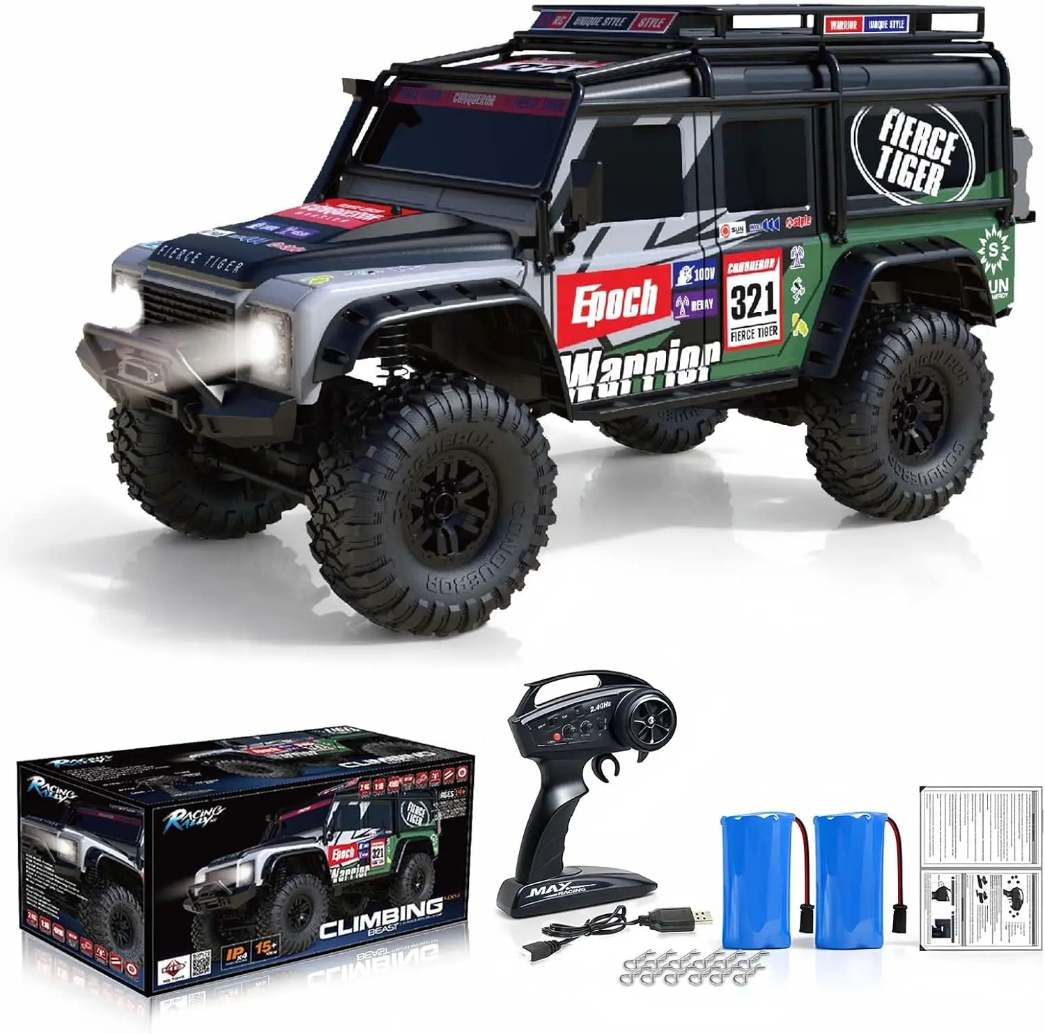 RC Cars RC Crawler 1/10 Scale  - Rc Hobby Grade Cars recension och pris