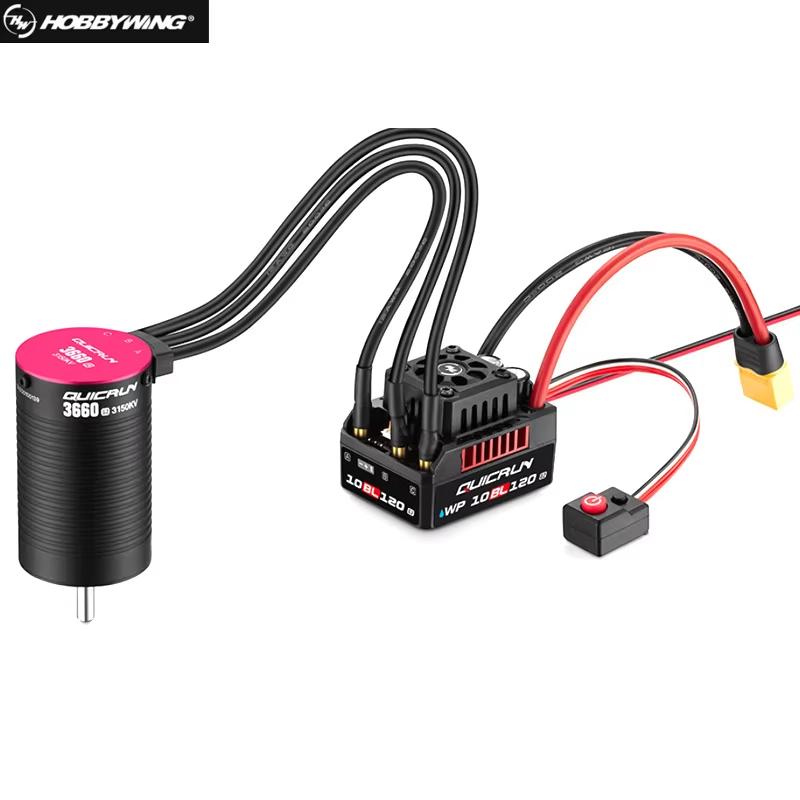 HobbyWing QuicRun WP 10BL120 G - Brushless Motor 3650 recension och pris