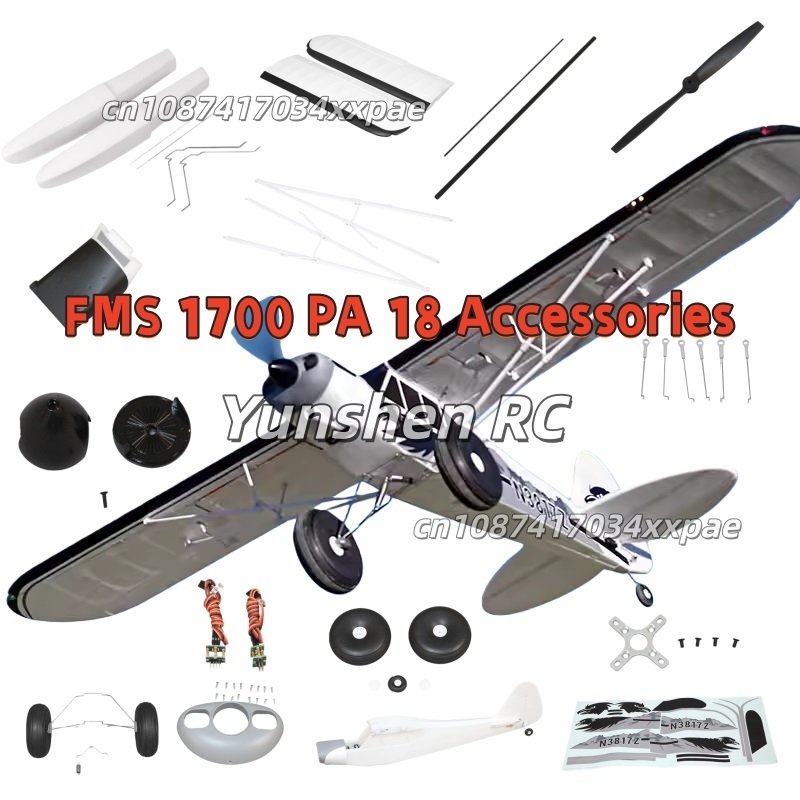 FMS RC Plane Decals For 1700mm - Rc Hobby & Maskinservice I Eskilstuna recension och pris
