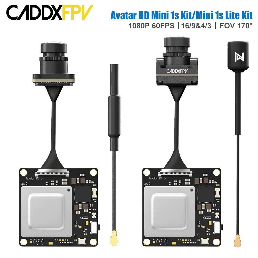 CADDX Walksnail Avatar HD Mini - Top Rc Hobby Mini Xcub recension och pris