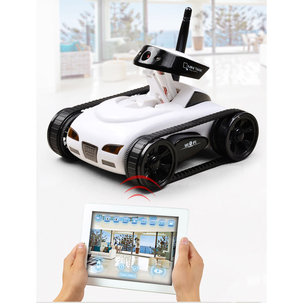 RC Camera Tank FPV WIFI Real-t - Rc Hobby Grade Cars recension och pris