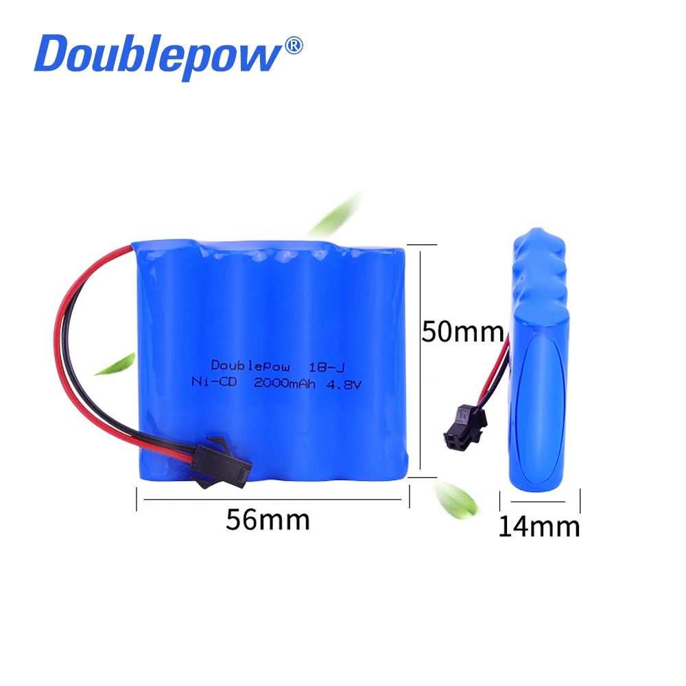 High Capacity 4.8V 2000mAh NiC - Rc Hobby Tank recension och pris