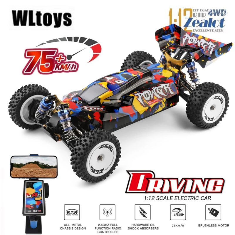WLtoys 124017 124007 75KM/H  R - Rc Hobby Grade Cars recension och pris
