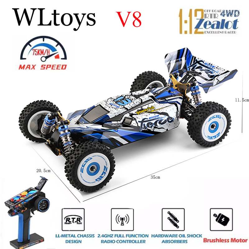WLtoys 124017 124007 75KM/H  R - Rc Hobby Grade Cars recension och pris