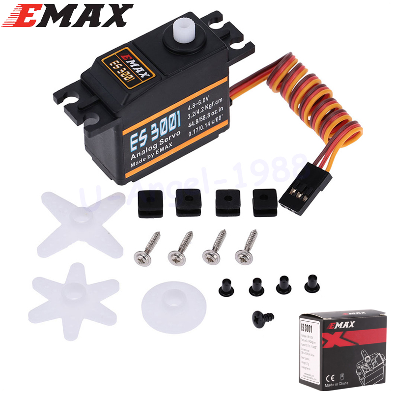 EMAX ES3001 Standard 43g Servo - Rc Hobby Wholesale recension och pris