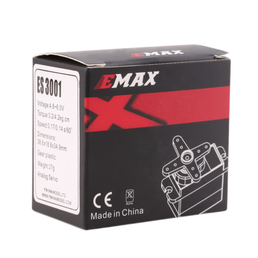 EMAX ES3001 Standard 43g Servo - Rc Hobby Wholesale recension och pris