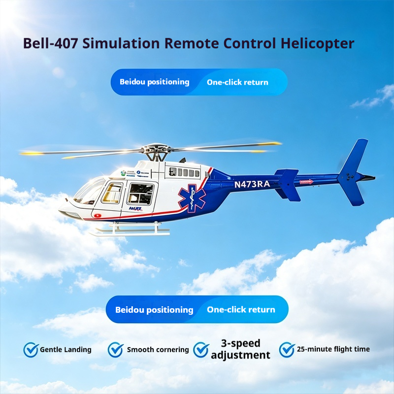 Fly Wing Bell 407 470 Scale Si - Rc Hobby Experts recension och pris