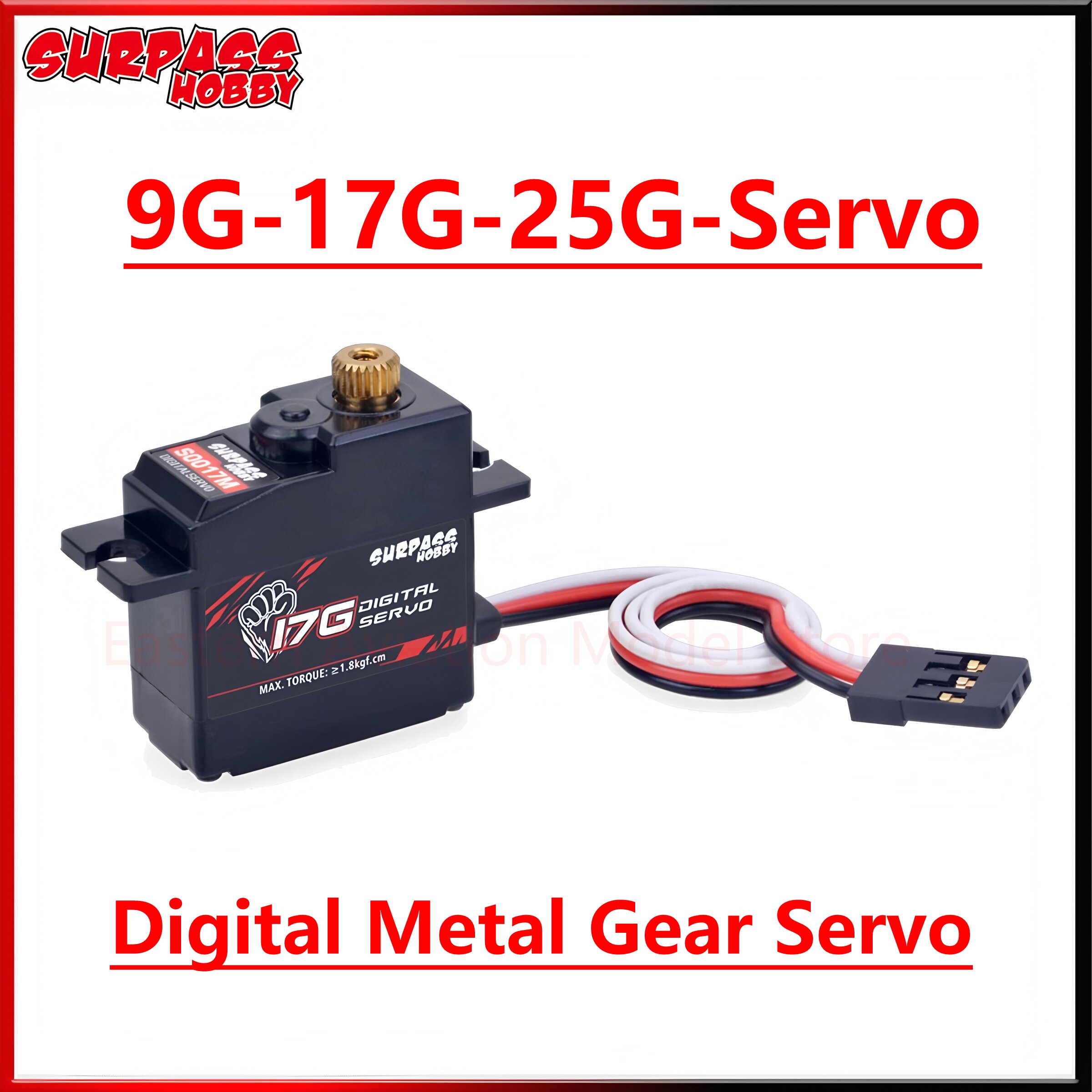 Surpass Hobby S009M 9G S0017M  - Rc Hobby Model recension och pris