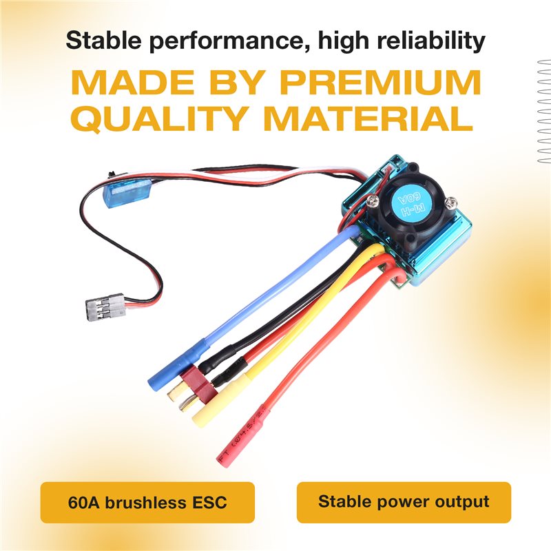 MACH-60A Brushless ESC Speed C - Brushless Motor 3650 recension och pris