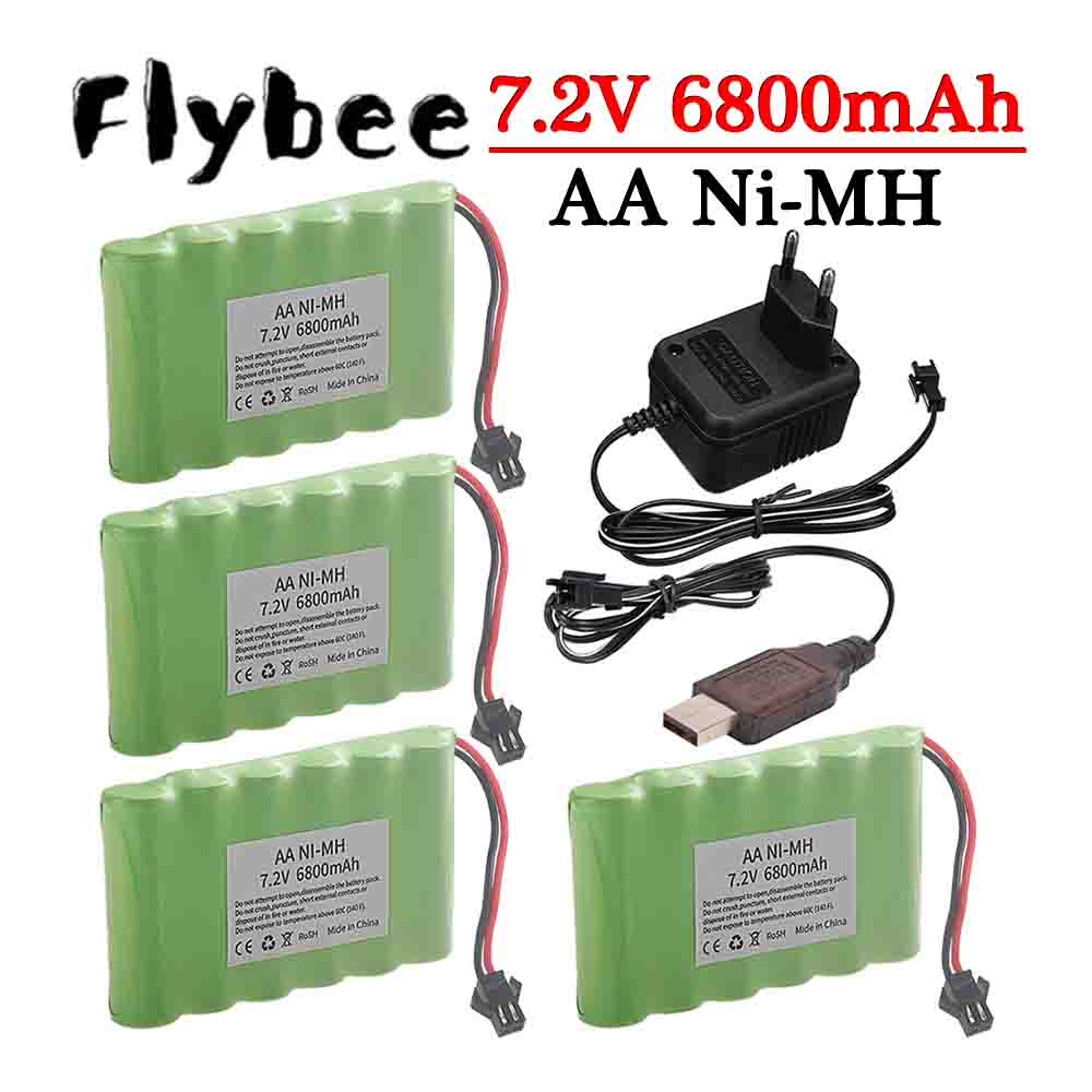 Ni-MH 7.2V 6800mAh SM Plug Bat - Rc Hobby Tank recension och pris