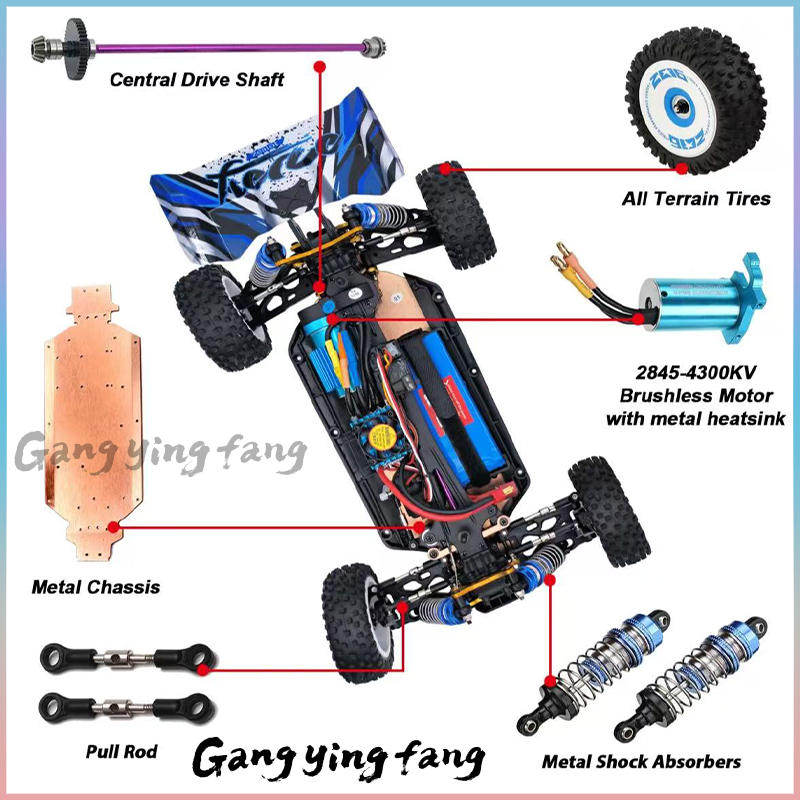 1/12 124017 Wltoys -V8  2.4G R - Rc Hobby Grade Cars recension och pris