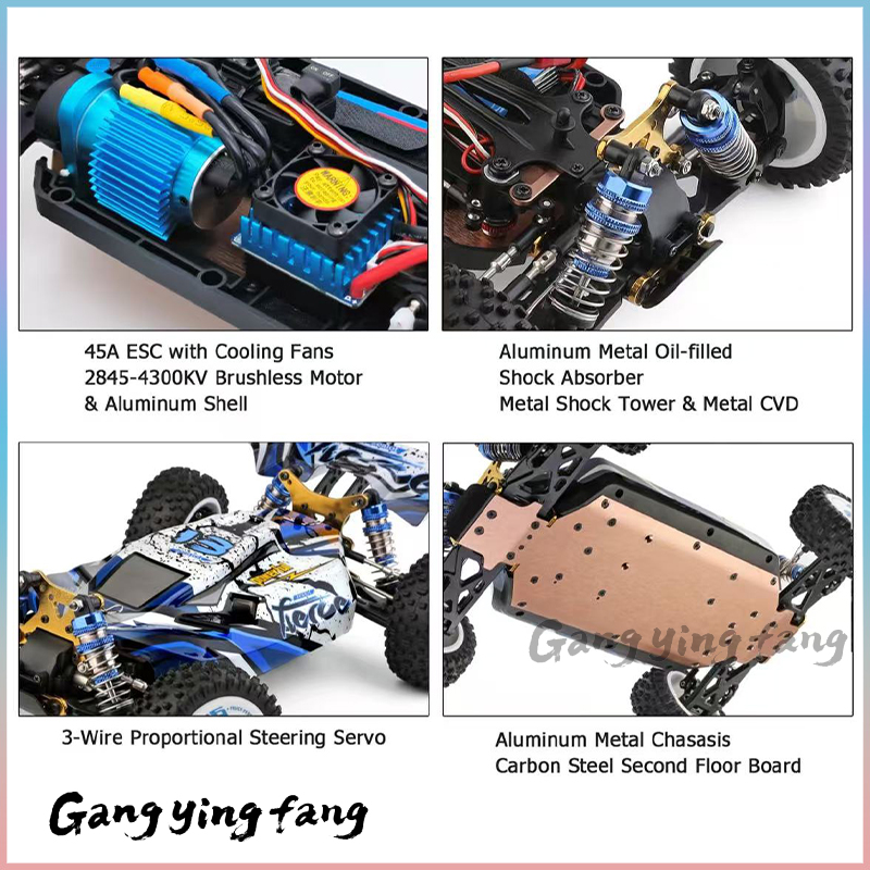 1/12 124017 Wltoys -V8  2.4G R - Rc Hobby Grade Cars recension och pris