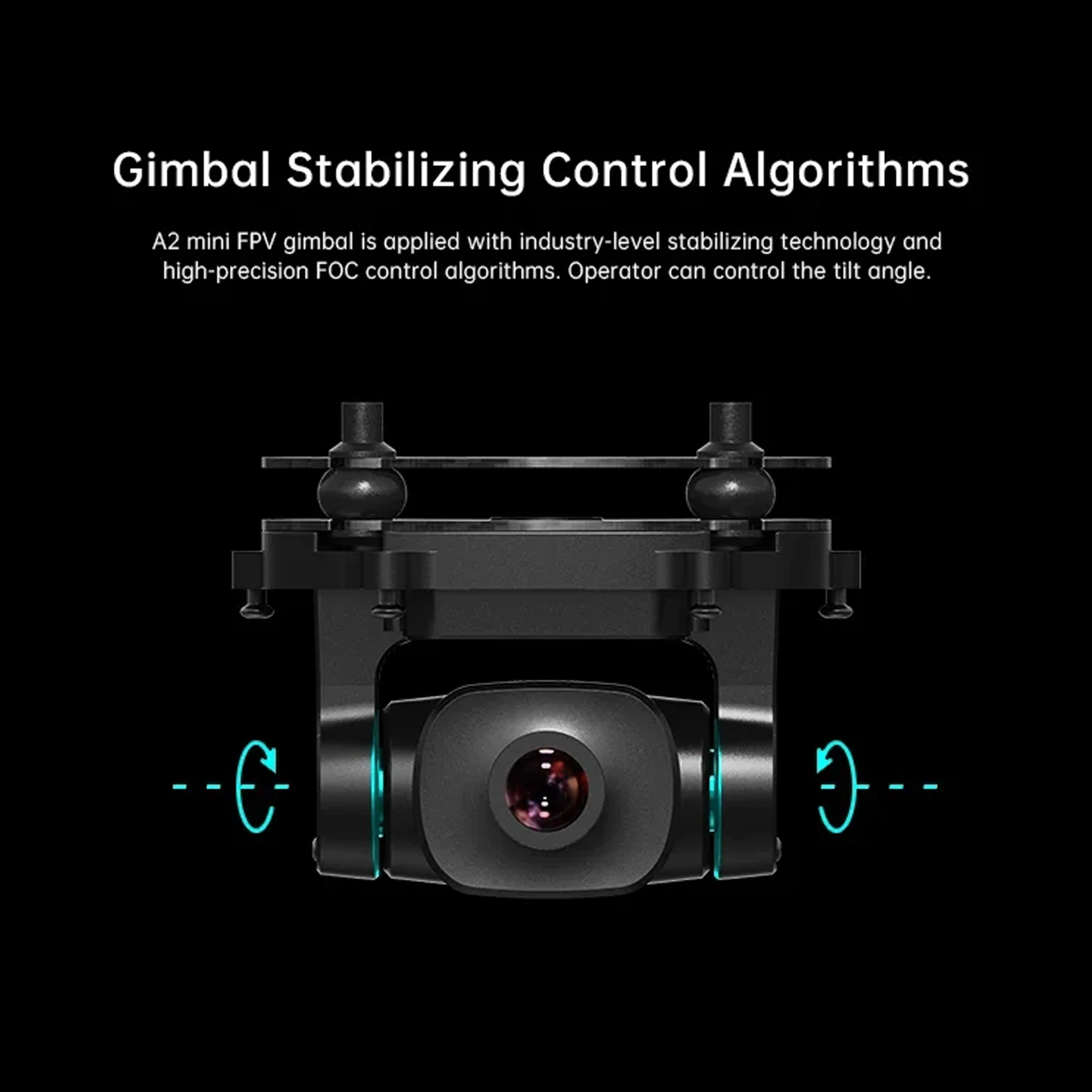 SIYI A2 Mini Single Axis FPV G - Top Rc Hobby Mini Xcub recension och pris